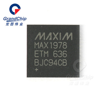 MAX1978ETM+T Peltier模块集成温度控制传感器模拟接口