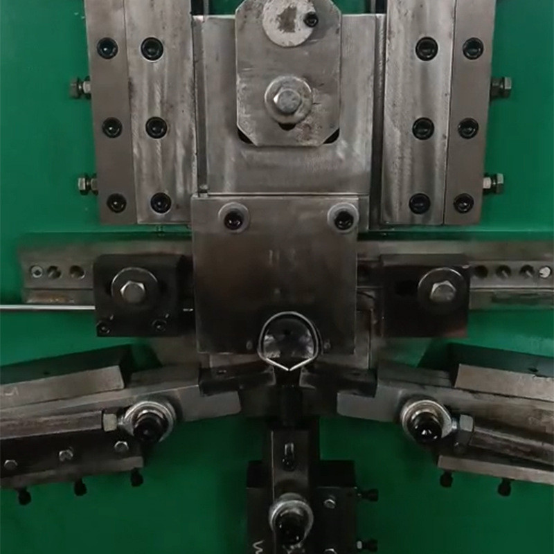 佛山厂家供应d型线扣方扣打机扣三角扣打扣机金属线材成型打钩机