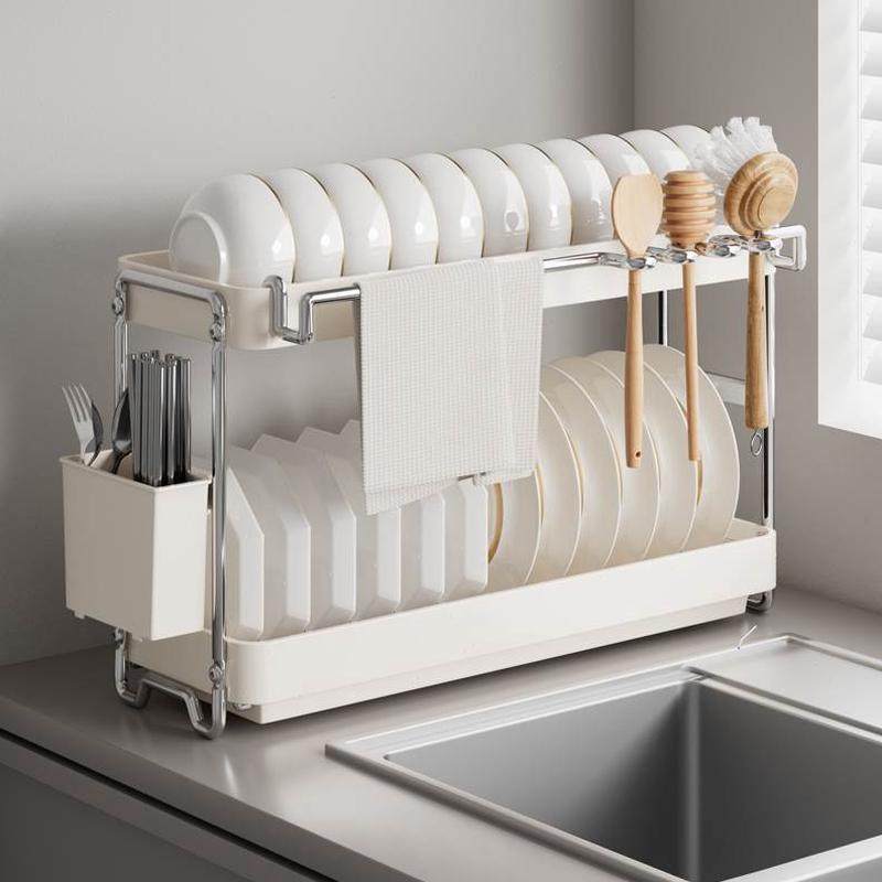 不锈钢碗碟碗盘厨房置物架碗架沥水新款2024篮放碗筷收纳架沥水架,厨房/烹饪用具,碗架,淘宝优惠券,粉丝福利购,淘宝优惠卷