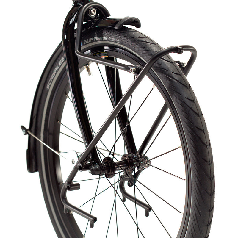 20寸折叠自行车长途架货架d8前叉货架s18铝合金衣架24寸碟刹前前