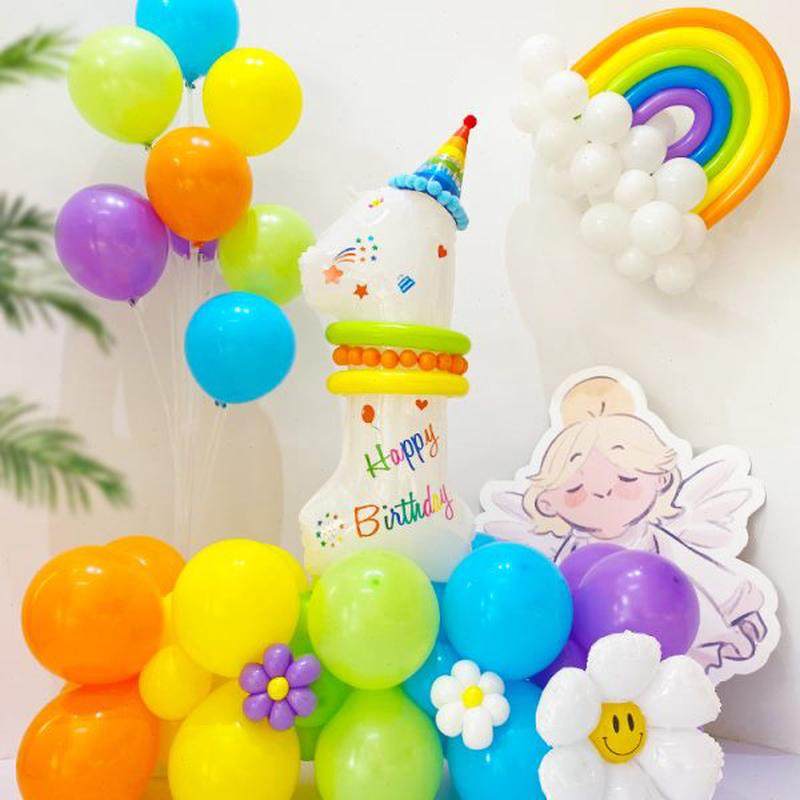 网红生日数字铝膜气球定制宝宝儿童生日场景氛围装饰布置拍照道具,节庆用品/礼品,装扮布置套餐,淘宝优惠券,粉丝福利购,淘宝优惠卷