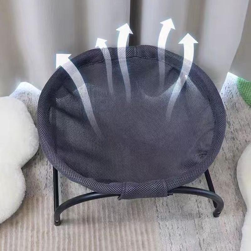 猫咪窝小型犬网布吊篮床可拆洗通用狗狗床猫窝凉窝