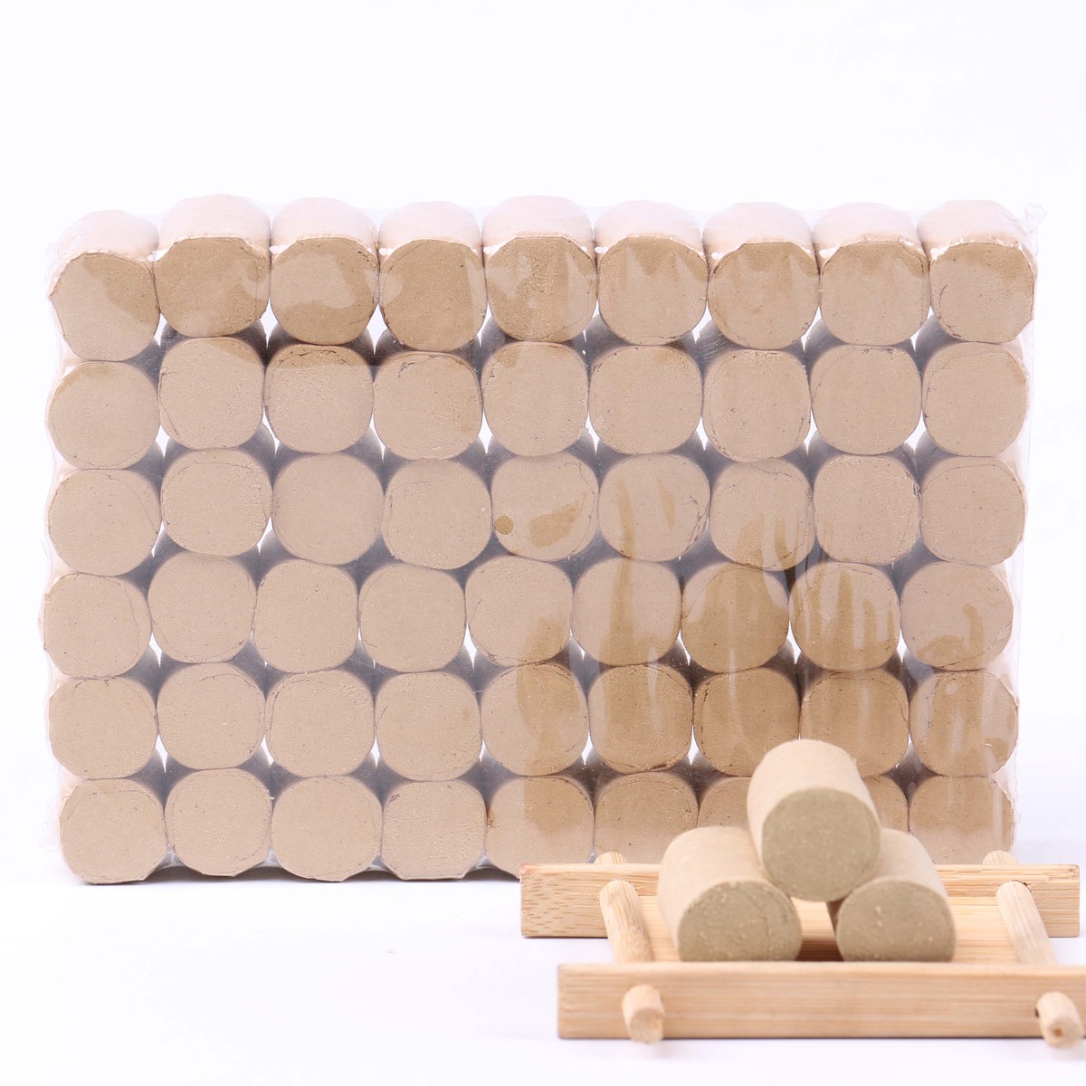 桑皮纸金品55:1艾柱十年陈蕲艾柱艾绒柱随身灸艾条艾叶艾草家用