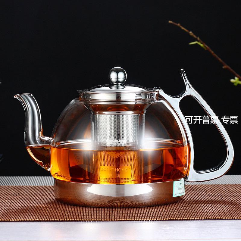 2023新款电磁炉专用玻璃茶壶煮茶器加厚耐热烧水泡茶壶电陶炉单壶