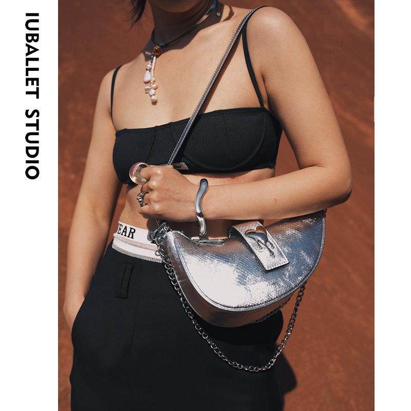 IL 号角 2025春季新品款马鞍包高级感斜挎链条包,箱包皮具/热销女包/男包,马鞍包,淘宝优惠券,粉丝福利购,淘宝优惠卷