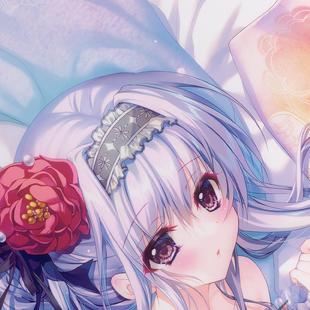 和泉つばす 纯白交响曲 天羽美羽 二次元长形等身抱枕人型抱枕套