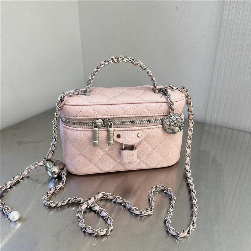 时黛上新2025夏季新款时髦链条手提包洋气百搭盒子包,箱包皮具/热销女包/男包,小方包,淘宝优惠券,粉丝福利购,淘宝优惠卷