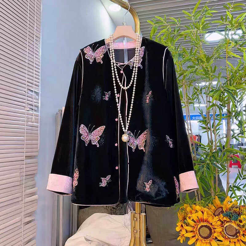 新中式国风大码2024秋款胖mm时尚韵味亮钻丝绒马甲小衫两件套,女装/女士精品,大码套装,淘宝优惠券,粉丝福利购,淘宝优惠卷