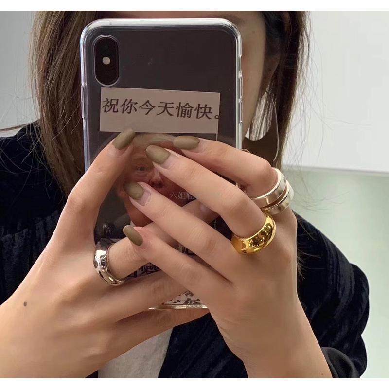 素金光圈戒指清冷风设计感时尚叠戴夸张几何食指戒指女日韩,饰品/流行首饰/时尚饰品新,戒指/指环,淘宝优惠券,粉丝福利购,淘宝优惠卷
