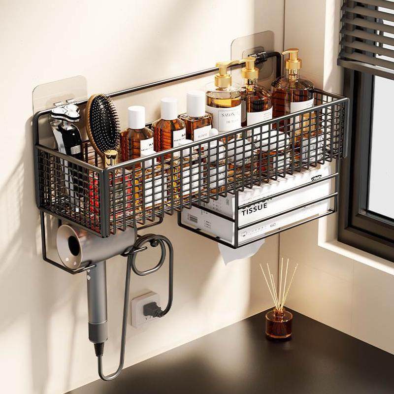 浴室风筒吹风机懒人支架架挂架置物架收纳卫生间架子电吹风免打孔,家庭/个人清洁工具,吹风机置物架,淘宝优惠券,粉丝福利购,淘宝优惠卷
