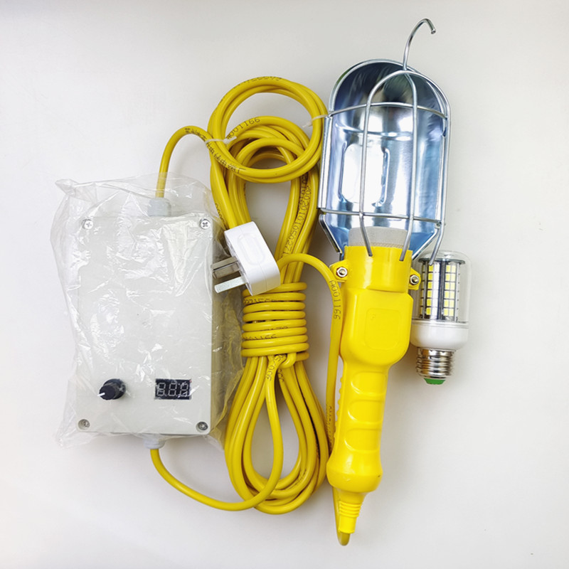LED工作灯旋转按钮可调压检修灯带显示屏10-36V自带变压器行灯