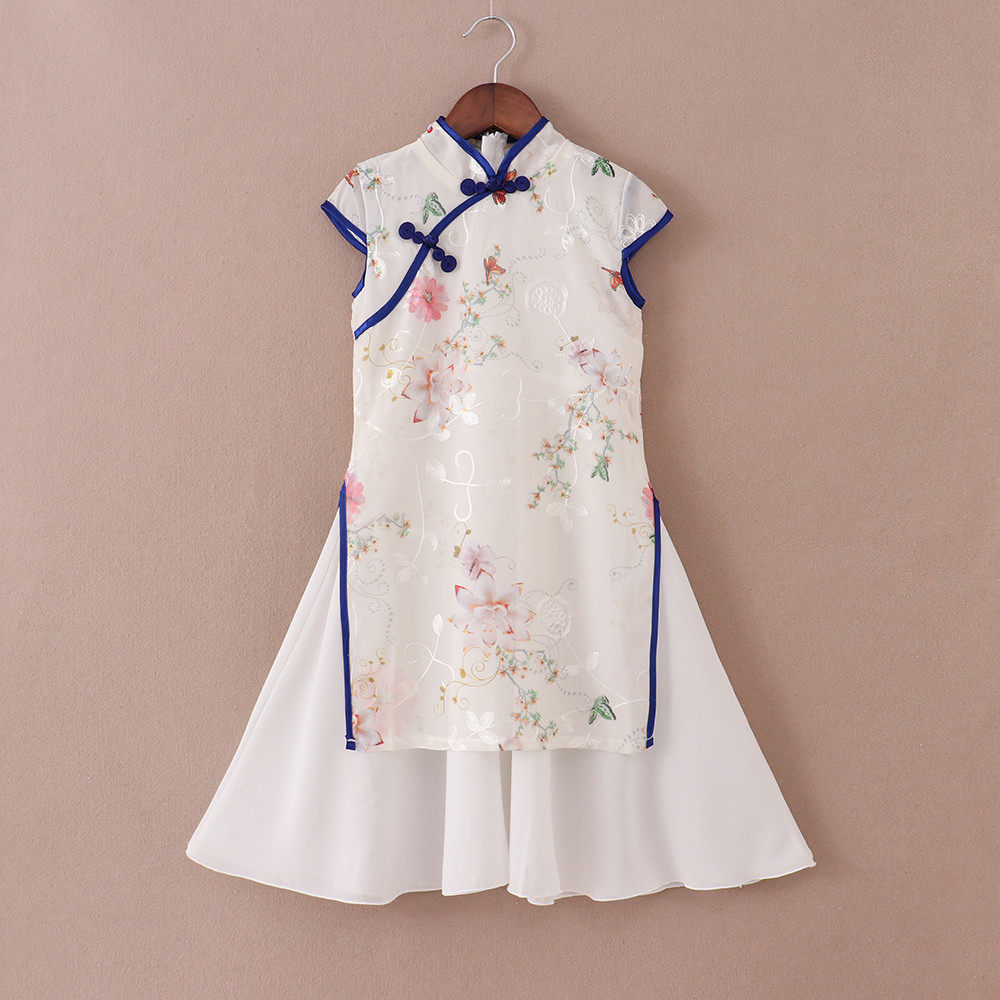 2025新款夏季儿童改良中国风小女孩大童裙,童装/婴儿装/亲子装,旗袍,淘宝优惠券,粉丝福利购,淘宝优惠卷