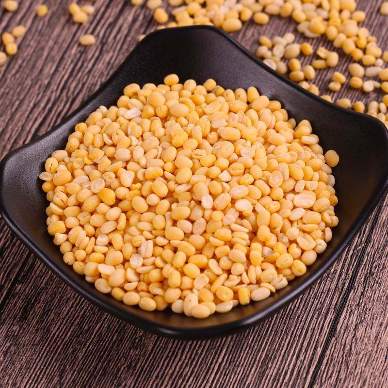 速发去皮绿豆500绿豆 脱皮绿豆 无皮克仁 黄绿豆粉 烘培绿豆糕原