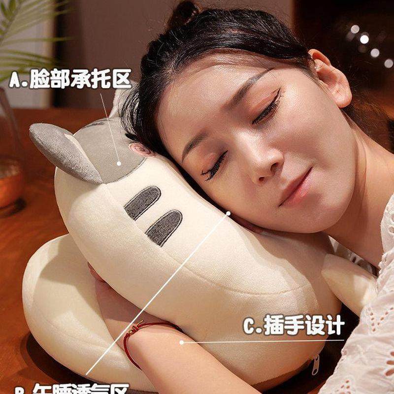 午睡枕办公室工位午休趴睡枕桌上儿童学生女生睡觉小枕头神器抱枕,居家布艺,午睡枕,淘宝优惠券,粉丝福利购,淘宝优惠卷