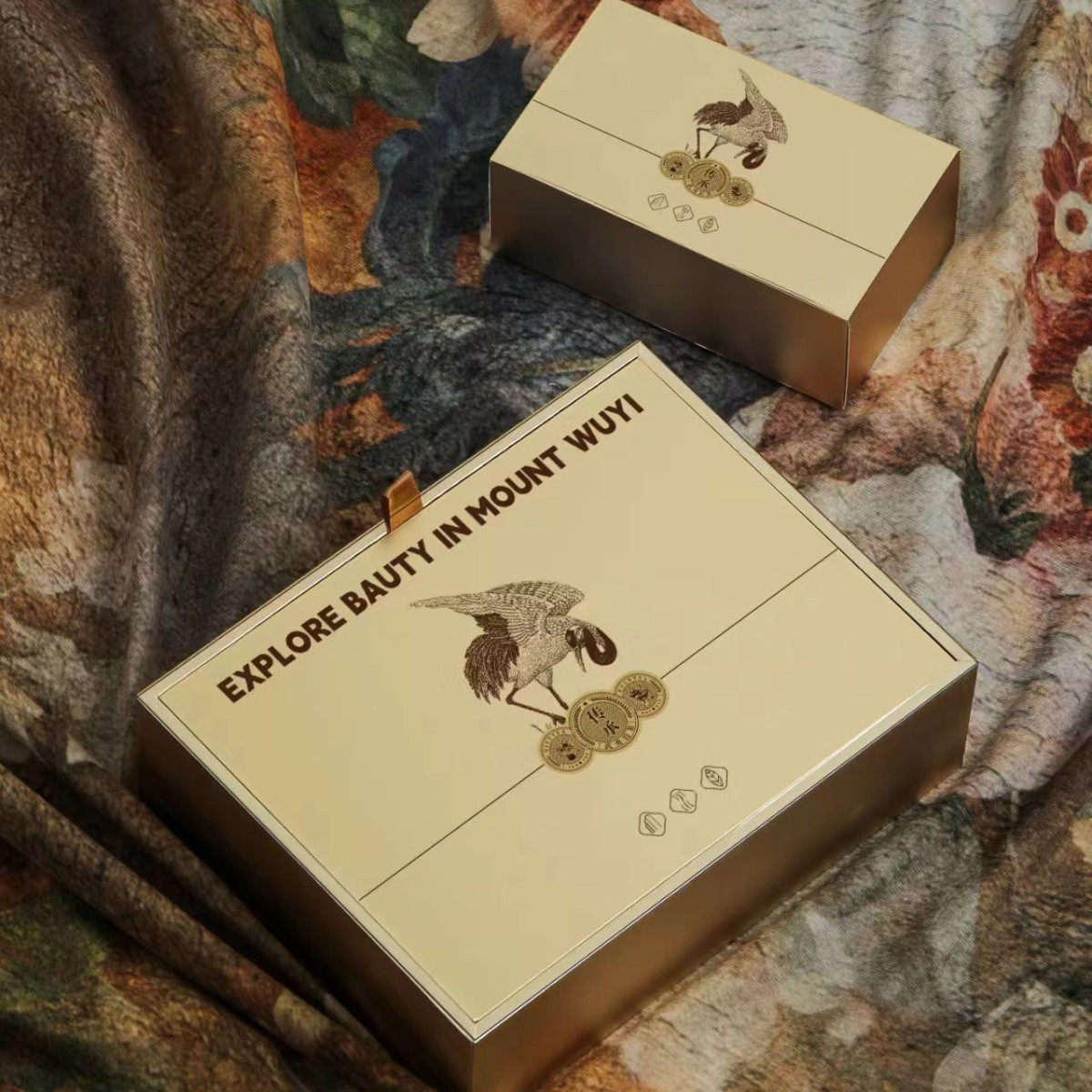 新款高档肉桂马肉牛肉茶叶礼品盒 12小泡装送礼包装空盒定制logo,包装,茶叶包装,淘宝优惠券,粉丝福利购,淘宝优惠卷