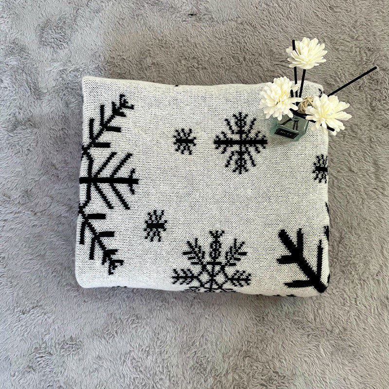 双面沙发毯子ins四季通用针织空调毯办公室午睡盖毯披肩雪花毛毯,床上用品,休闲毯/毛毯/绒毯,淘宝优惠券,粉丝福利购,淘宝优惠卷