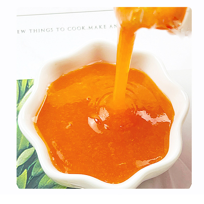 新日期产地柿子原浆商用新鲜榨冷冻柿子汁果酱果肉果泥非浓缩奶茶