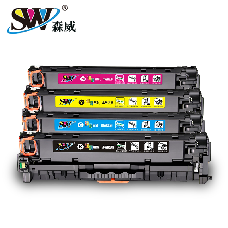 森威适用惠普305a易加粉硒鼓 ce410a m451dn m351a cp2025dn cc53