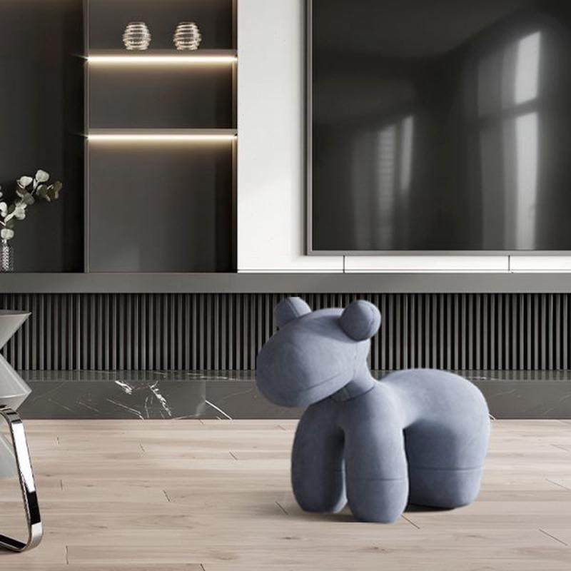 客厅小马摆件落地居沙发旁边装饰品动物椅子马乔迁新居礼品礼物,家居饰品,落地摆件,淘宝优惠券,粉丝福利购,淘宝优惠卷