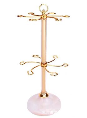 欧式红酒杯架杯架创意倒挂杯架高脚水晶葡萄酒悬挂吊杯架客厅摆件