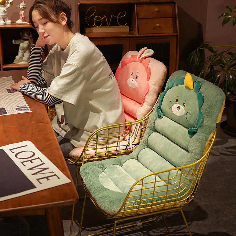 办公久坐椅垫连体坐垫靠垫一体椅子靠背学生座椅凳子屁股垫加厚,居家布艺,椅垫,淘宝优惠券,粉丝福利购,淘宝优惠卷