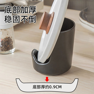 陶瓷厨房专用新款 锅盖架家用日式 多功能台面置物收纳放铲汤勺神器