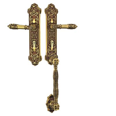 入户双开防盗门锁实木门子母门锁台湾世铜锁泰好工房连lc 9985 rg