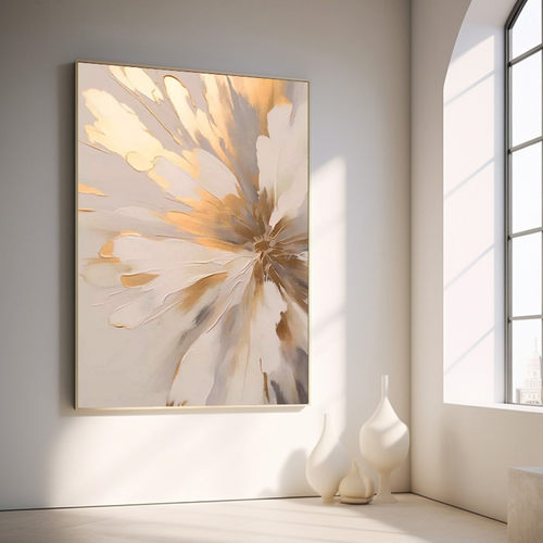 手绘油画轻奢风大幅手工肌理画玄关装饰画客厅挂画酒店民宿抽象画