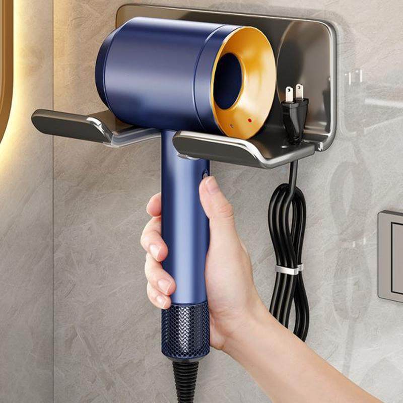 收纳神器支架吹风机置物架卫生间浴室免打孔挂架电吹风壁挂式风筒,家庭/个人清洁工具,吹风机置物架,淘宝优惠券,粉丝福利购,淘宝优惠卷