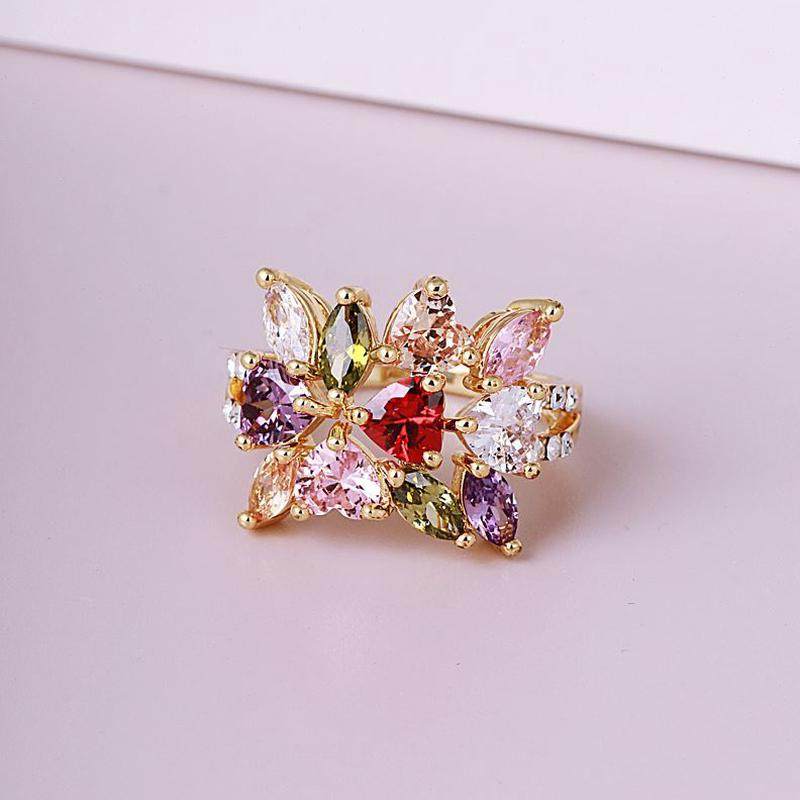 彩时尚韩国五戒子夸张水晶清新锆石饰品装饰潮指环个性食指戒指女,饰品/流行首饰/时尚饰品新,戒指/指环,淘宝优惠券,粉丝福利购,淘宝优惠卷