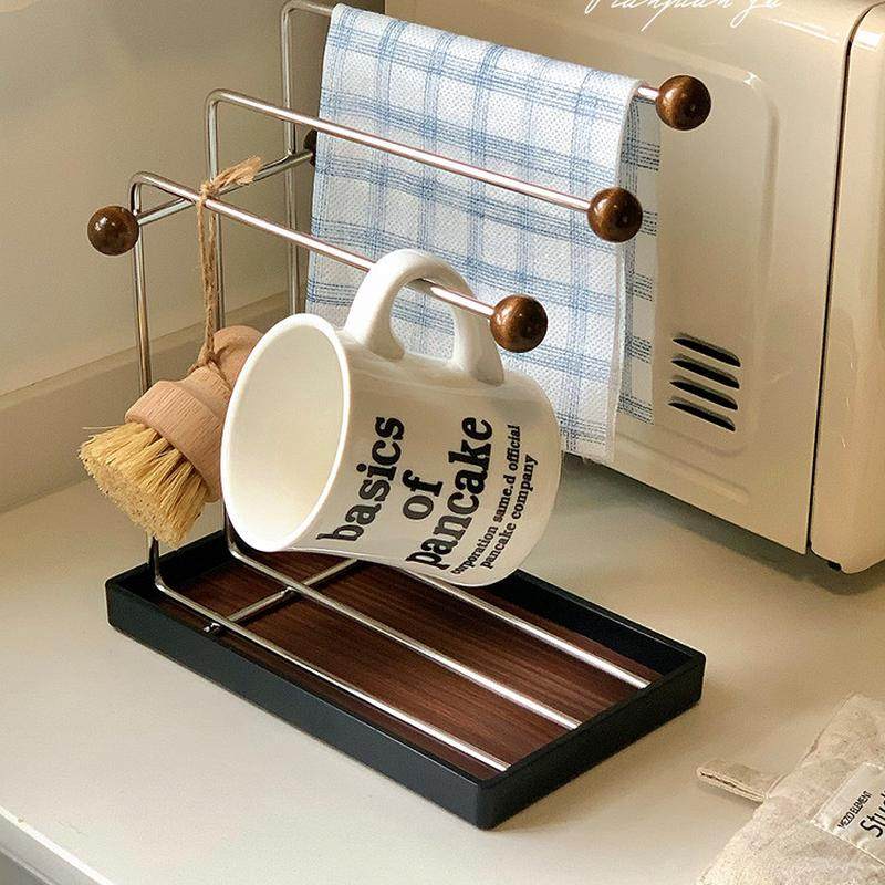 厨房沥水抹布架用品置物架子家用台面收纳神器洗碗布海绵毛巾挂架,厨房/烹饪用具,抹布架/厨房清洁收纳架,淘宝优惠券,粉丝福利购,淘宝优惠卷