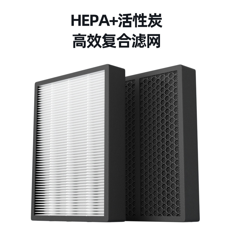 HOSK空气净化净化器家用除甲醛 滤网滤芯耗材适配TH158活性炭HEPA