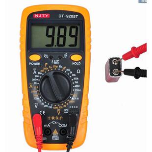 现货速发。新款防烧 数字用电表 数字表多用表 多功能用电表型