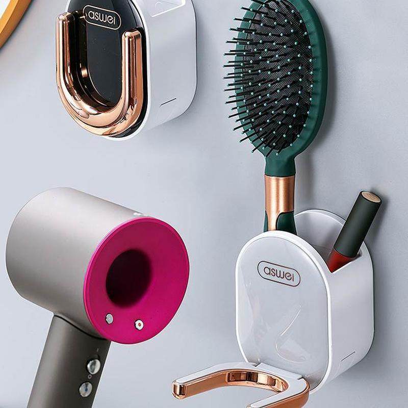 支架打孔家用电吹风风筒洗漱免拿挂架壁挂式置物架吹风机浴室收纳,家庭/个人清洁工具,吹风机置物架,淘宝优惠券,粉丝福利购,淘宝优惠卷