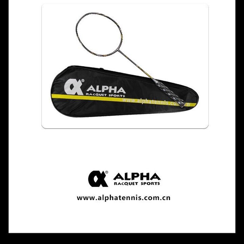 阿尔法ALPHA 防守型羽毛球拍全碳素纤维单拍CP9000 CP7000  NP130