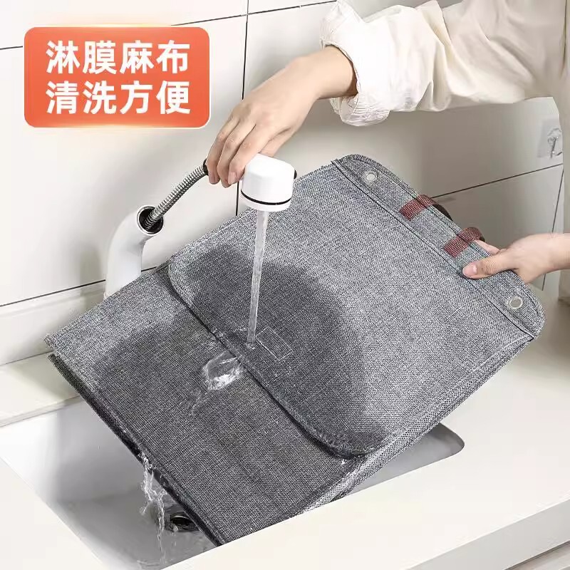 布艺可折叠脏衣篮卫生间大容量脏衣篓防水浴室 脏衣筐衣物收纳箱