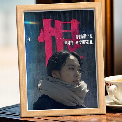 沙尘暴国产电视剧周边张佳宁段奕宏女性励志自救桌面装饰相框摆件