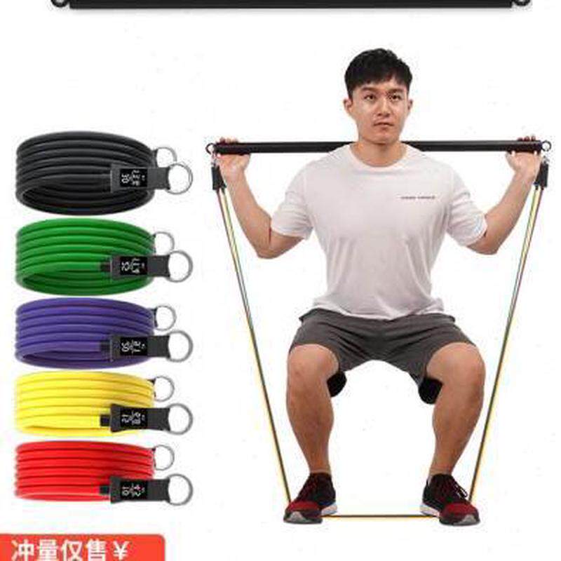弹力带健身男深蹲绳器神器拉力绳多功能居家健身器材家用训练阻力
