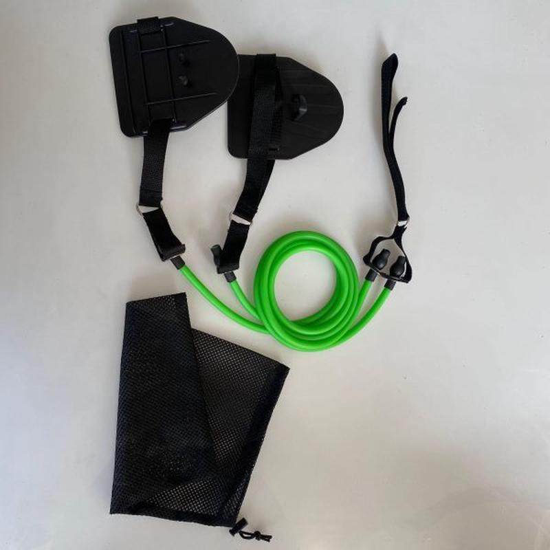 高档拉力器绳训练陆泳蹼健身弹力游泳自由带手水专业地力划器上臂,运动/瑜伽/健身/球迷用品,拉力绳/拉力器,淘宝优惠券,粉丝福利购,淘宝优惠卷