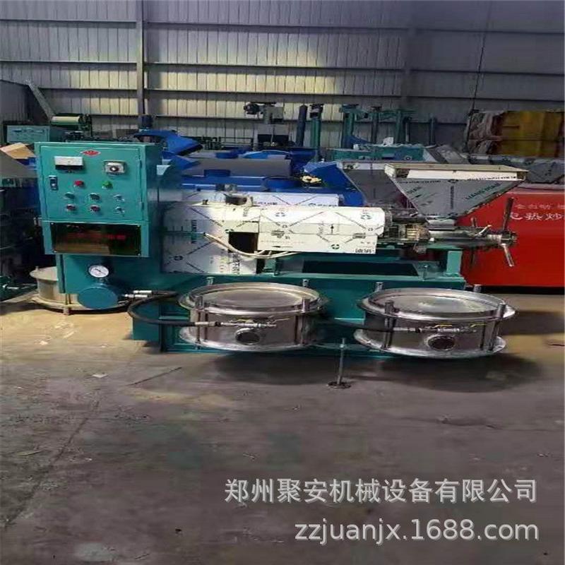 家用螺旋榨油机 榨油机菜籽花生榨油设备 125型全套自动厂家