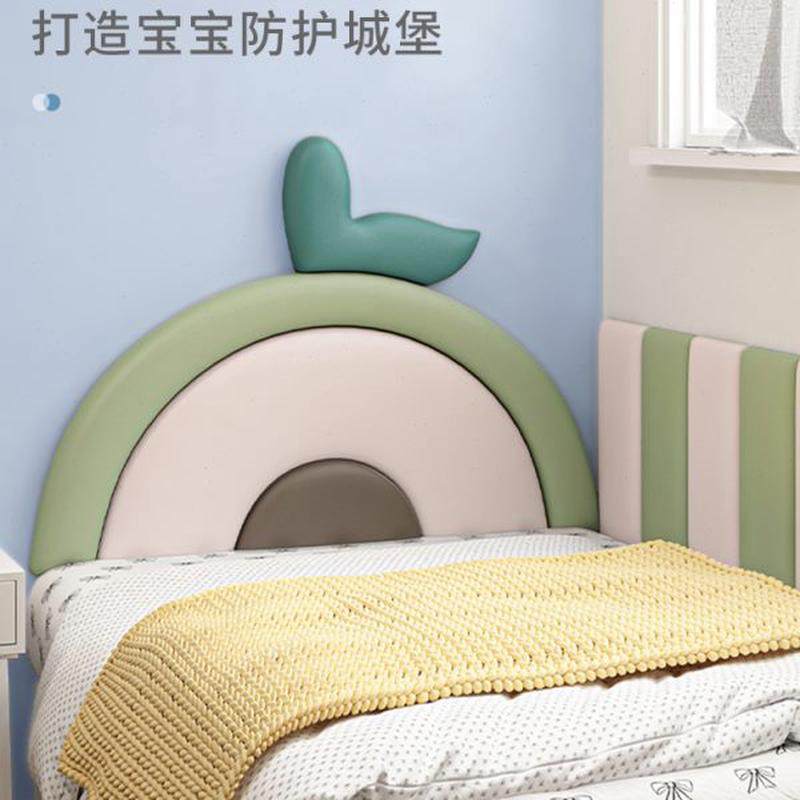 贴靠背防撞墙贴卡通儿童房床靠垫榻榻米墙围软包自粘头定制板软包,家装主材,背景墙软包,淘宝优惠券,粉丝福利购,淘宝优惠卷