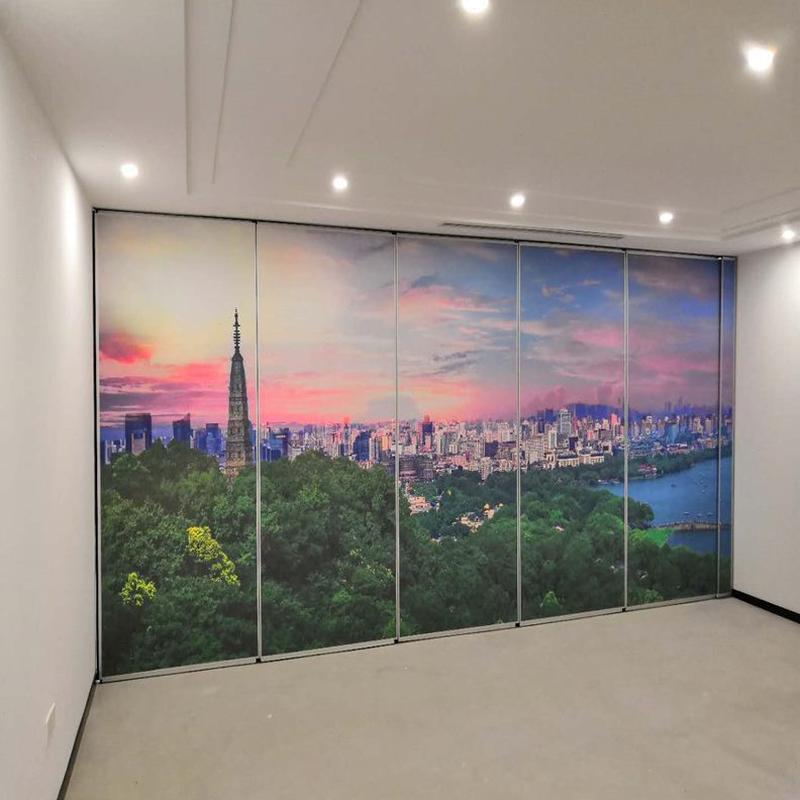 高展厅画隔段厢隔音多功能包移动隔断墙室酒店活动隔断墙墙折叠门