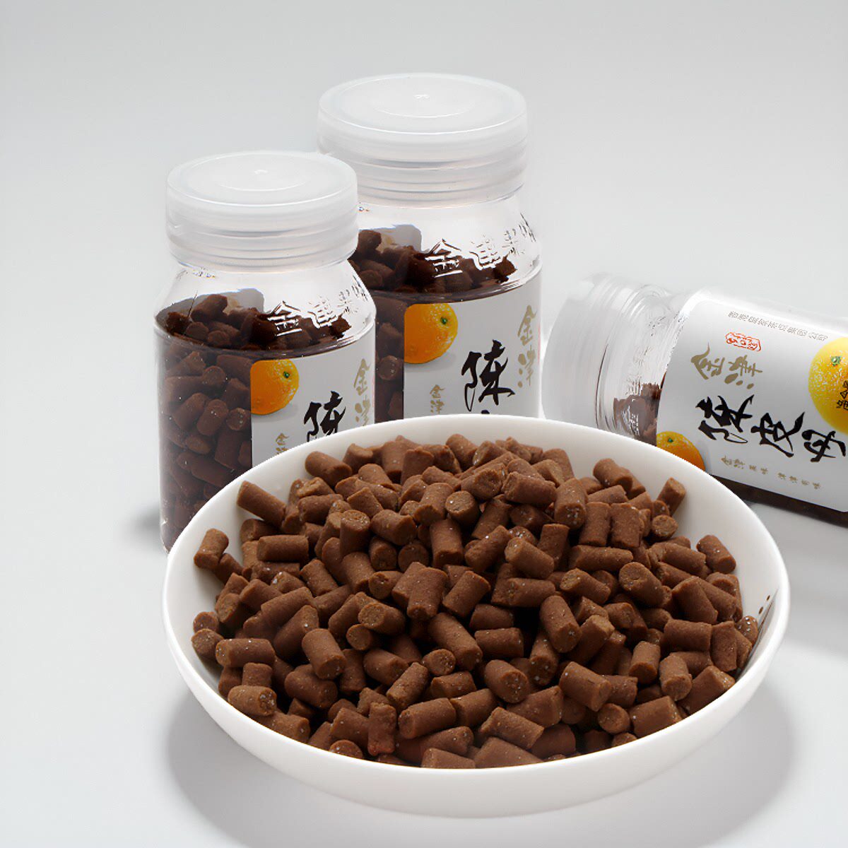 金津经典盐津咸金枣陈皮丹休闲零食果丹8090怀旧食品老鼠屎瓶装