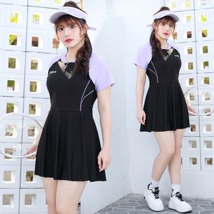 游泳馆 爆卖新款 泳衣女大码 微胖mm女士显瘦遮肉200斤连体新款 泳装