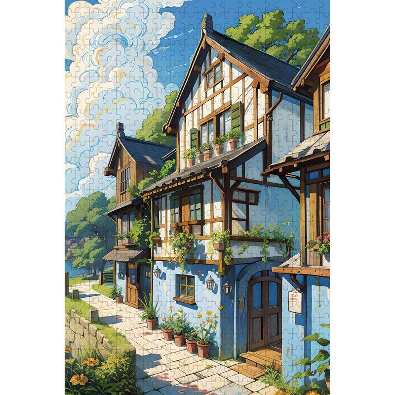 古镇相框拼图木质300片500片1000片1500片多款式可选8色可选南浔,节庆用品/礼品,糖盒/糖盒配件,淘宝优惠券,粉丝福利购,淘宝优惠卷