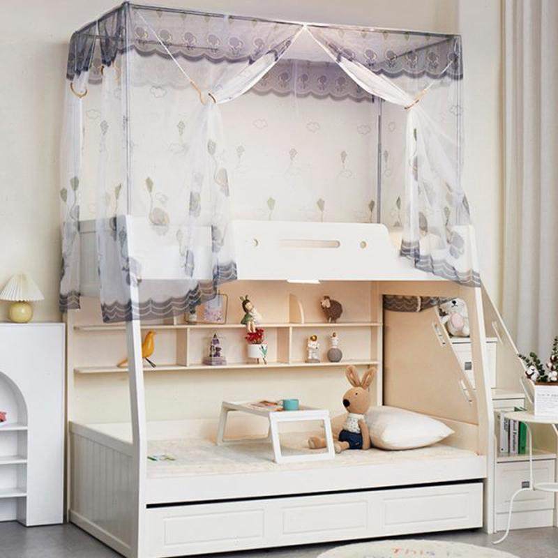 高档m双层式09上下床学生宿舍上铺1.2米子母床拉链侧蚊帐开门儿童,床上用品,蚊帐,淘宝优惠券,粉丝福利购,淘宝优惠卷