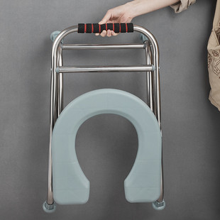 老人坐便器椅马桶可折叠孕妇椅子家用厕所凳子蹲坑改坐厕神器座架