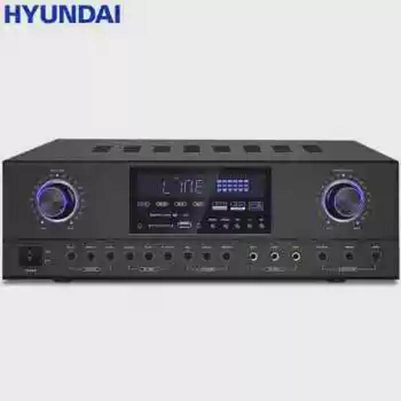 HYUNDAI现代K-1500家庭影院蓝牙功放机 电视卡拉OK功率放大器