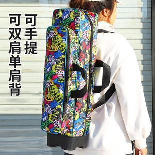 迷你便携手提双肩背65.75.85厘米冰钓包硬壳鱼竿包渔具包钓椅背包