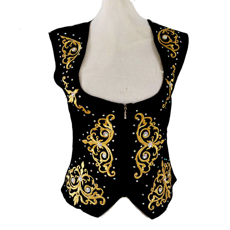 新疆舞蹈服装练功服马甲马夹女,女装/女士精品,民族服装/舞台装,淘宝优惠券,粉丝福利购,淘宝优惠卷